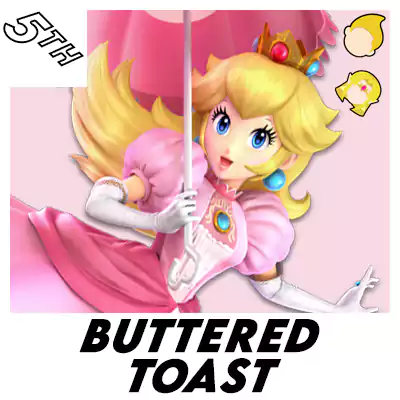 Fifth Place is Buttered Toast